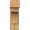 Ekena Millwork Westlake Block Rough Sawn Bracket w/ Offset Brace, Western Red Cedar, 8"W x 22"D x 26"H BKT0806X22X26WTL05RWR - alternate 4